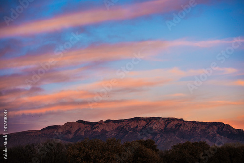 Albuquerque Colorful Sunset