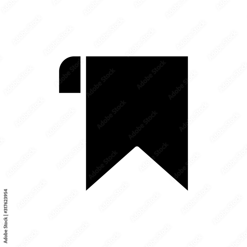 Bookmark icon vector symbol design templates