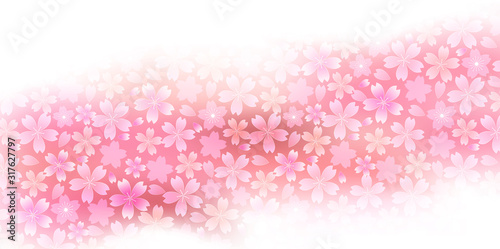 桜　春　花　背景