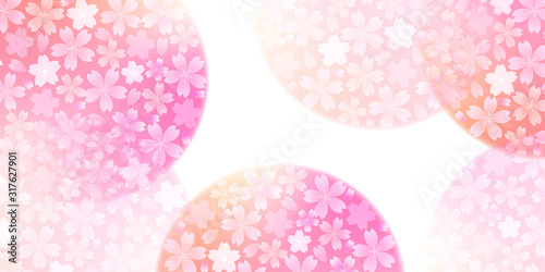 桜　春　花　背景