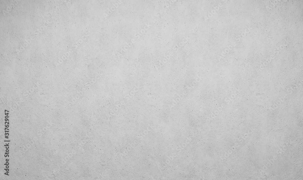 Concrete wall white color for background. Old grunge textures with scratches and cracks. White painted cement wall texture.