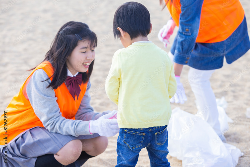 Obraz premium 地域活動の様子