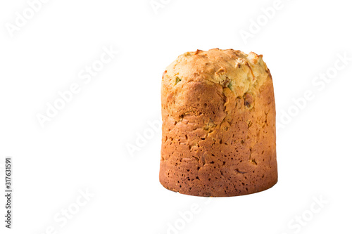 Easter cake Isolated on a white background.