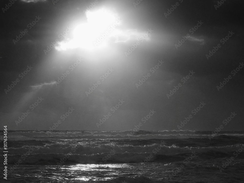Stormy Ocean Morning