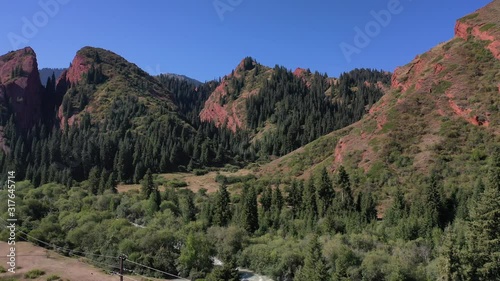 Jeti Oguz Terskei Alatau Tian Shan Gorge. Kyrgyzstan photo