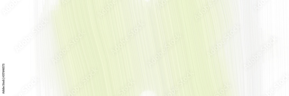 Fototapeta premium decorative banner design with beige, white smoke and light yellow colors. dynamic curved lines with fluid flowing waves and curves