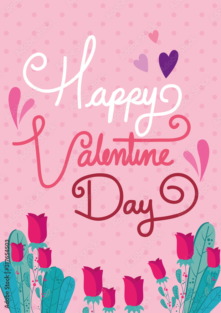 happy valentines day with roses flowers decoration happy valentines day with roses flowers decoration