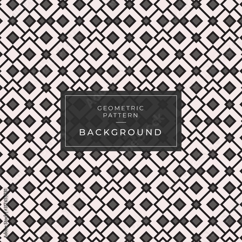 Abstract Geometric pattern background diamond square seamless