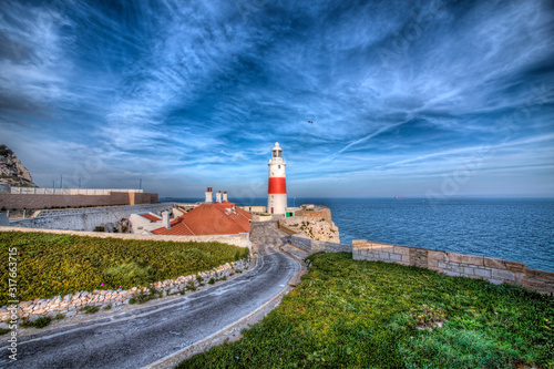 Lighthouse at Europa Point, Gibraltar