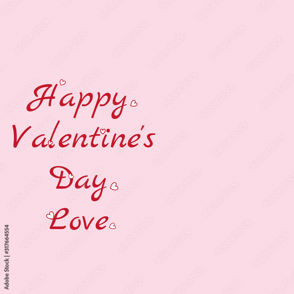happy valentines day love background