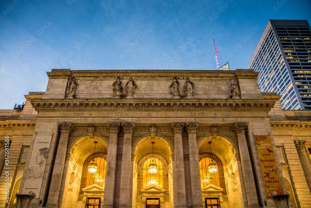 Obraz premium New York Public Library