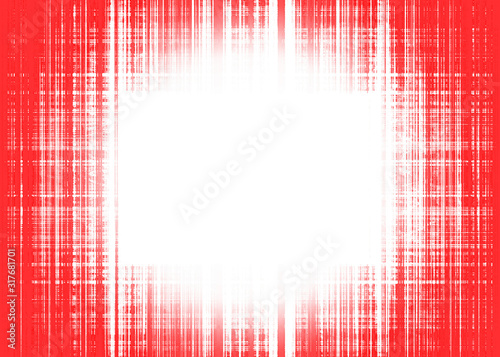 White spotlight on rough red lines background