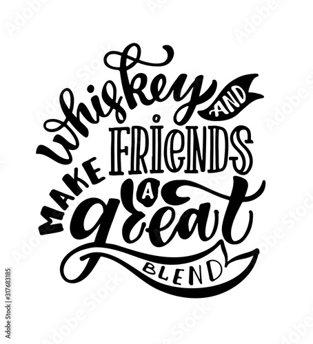 Calligraphy lettering slogan  for flyer and print design. Vector illustration. Template banner, poster, greeting postcard.