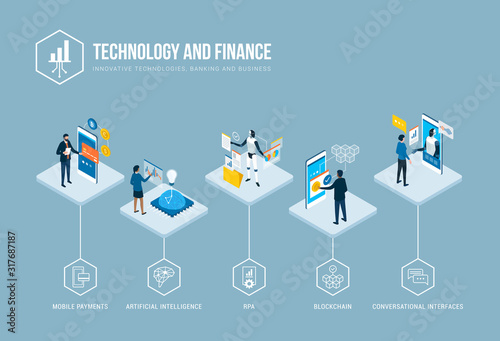 Business, technology and finance trends