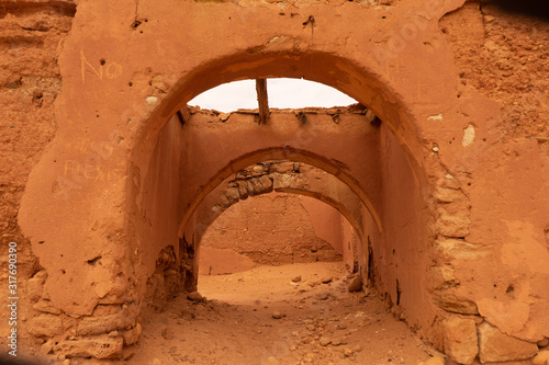 The ruins of the fort ksar tafnidilt