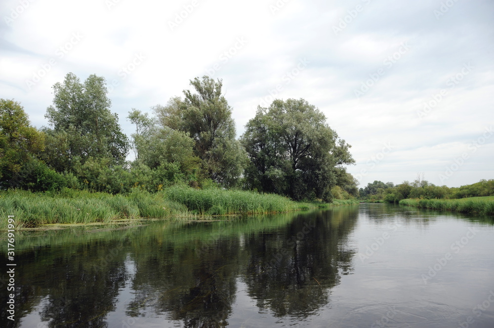 Flusslandschaft an Uecker und Randow