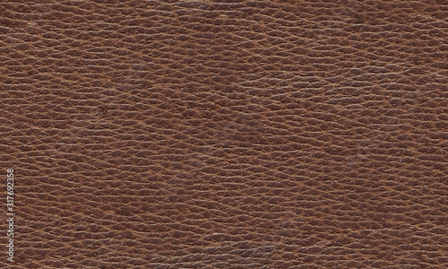 Cuir grainé marron