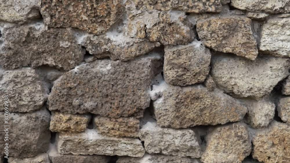 Background of stone wall texture Background of stone wall texture
