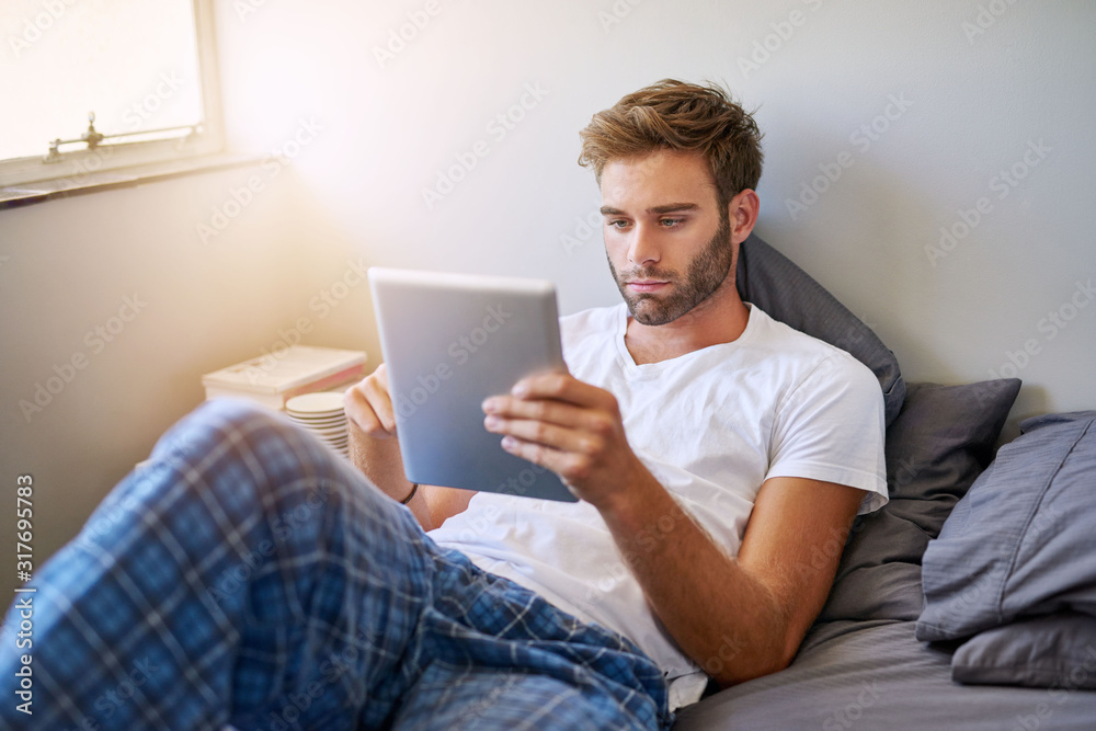 Morning is his time to be online Morning is his time to be online