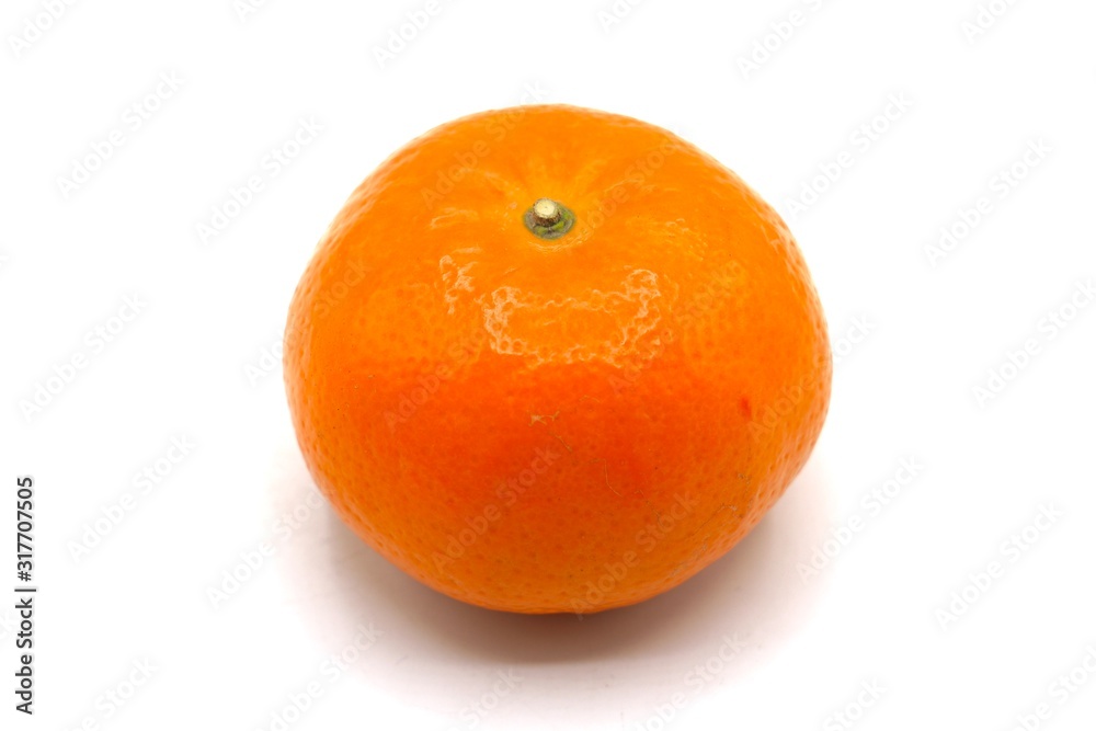 orange isolated on white background