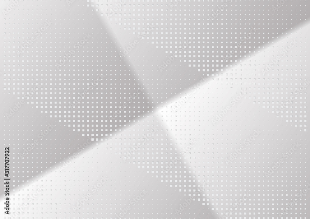 Abstract halftone dotted background. Transparency grunge rectangle pattern, square, shadow. Gray modern optical pop art texture for posters, site, business card, cover, label mock-up, vintage sticker Abstract halftone dotted background. Transparency grunge rectangle pattern, square, shadow. Gray modern optical pop art texture for posters, site, business card, cover, label mock-up, vintage sticker