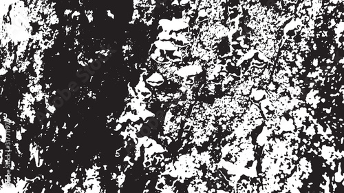 Black and white vintage grunge futuristic background. Suitable to create unique overlay textures with the effect of scratching, breaking, antiquity and old materials.