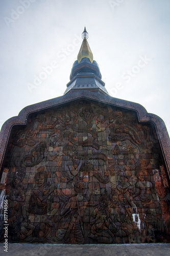 Viewpoint Doi Inthanon at Chiang Mai,Thailand