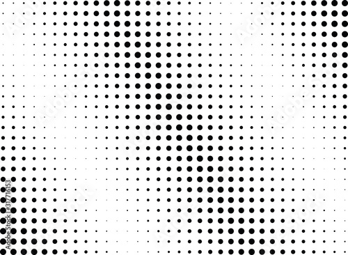 Abstract halftone dotted background. Futuristic grunge pattern, dot, circles. Vector modern optical pop art texture for posters, sites, business cards, cover, labels mockup, vintage stickers layout.