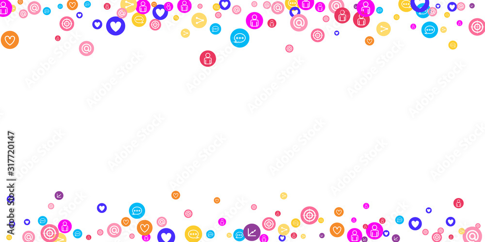 Social media marketing, Communication concept. Social media marketing, Communication concept.