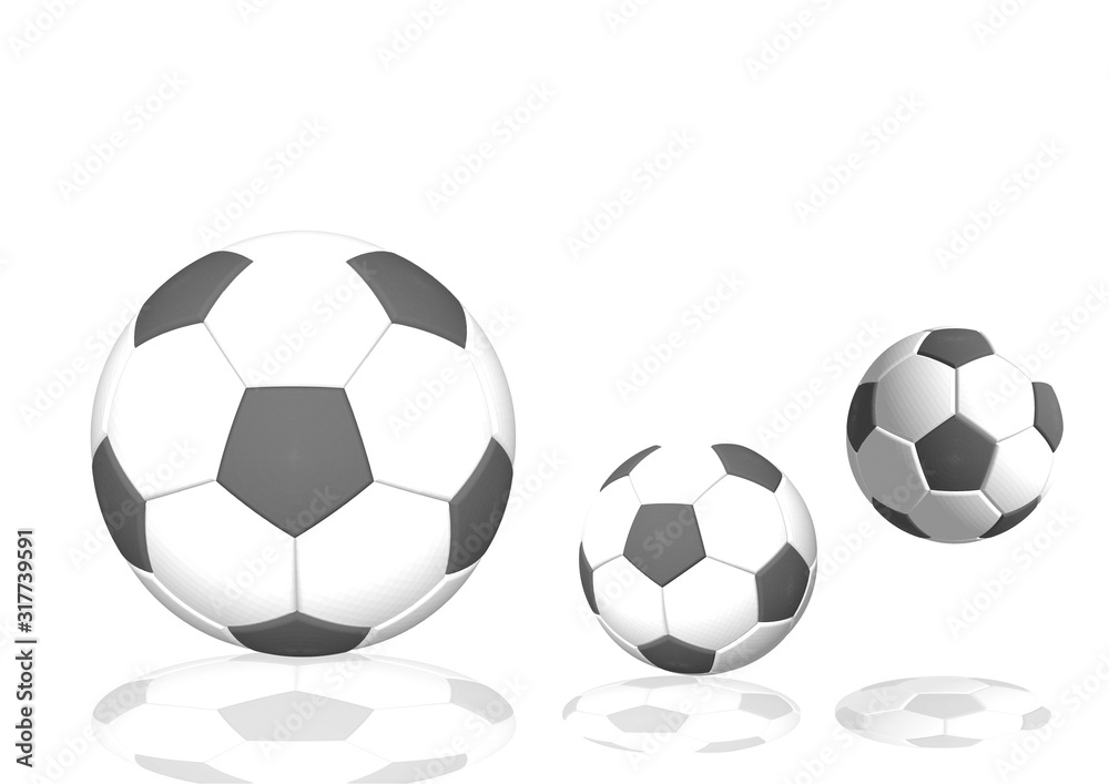 soccer ball isolated on white background soccer ball isolated on white background