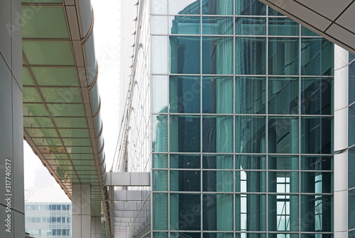 Photography modern business center in hongkong