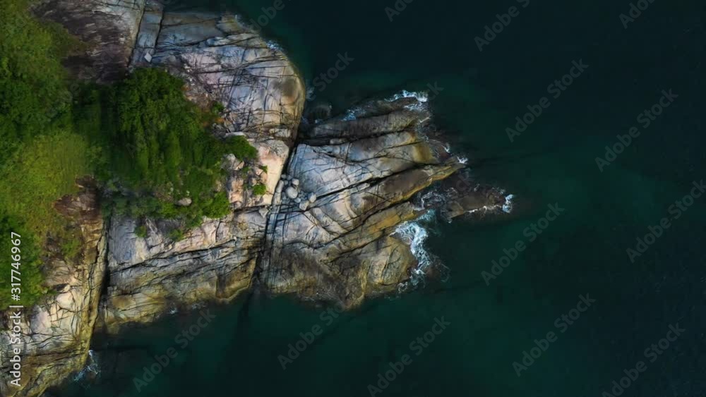 Aerial view of Koh Pu (Carb Island) near Kata beach in Phuket, Thailand Aerial view of Koh Pu (Carb Island) near Kata beach in Phuket, Thailand