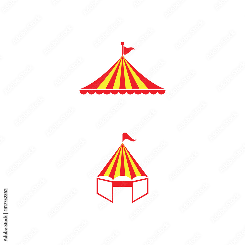 Circus Logo Template vector symbol Circus Logo Template vector symbol