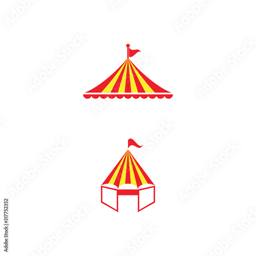 Circus Logo Template vector symbol