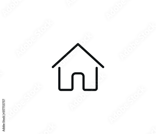 House icon symbol eps 10 vector