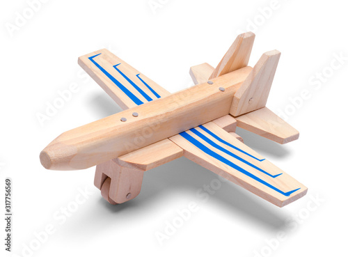 Wood Toy Plane
