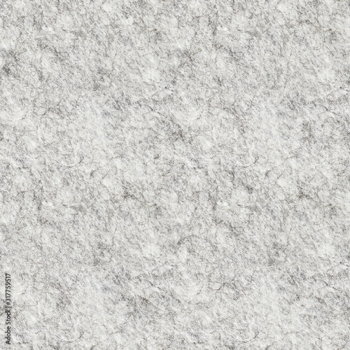 Gray felt material texture. Colorless seamless background