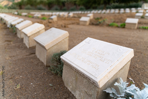 Memorial at the Gallipoli Battle fields in Turkey photo