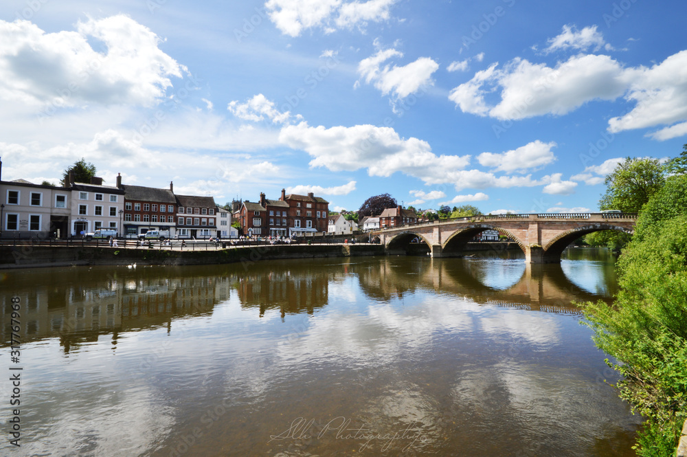 view of river in bewdley