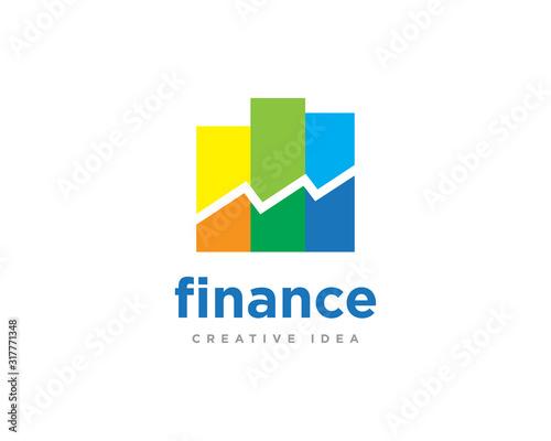 Finance and Accounting Logo Design Vector