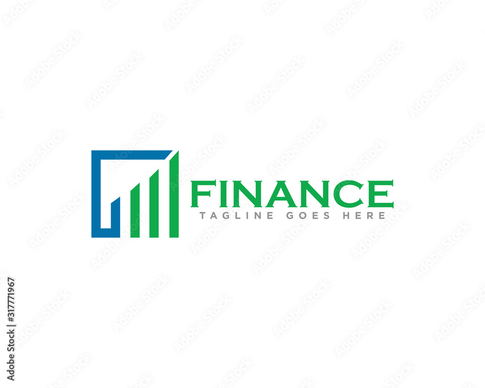 Finance and Accounting Logo Design Vector