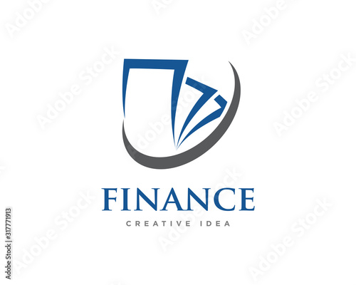 Finance and Accounting Logo Design Vector