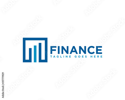 Finance and Accounting Logo Design Vector
