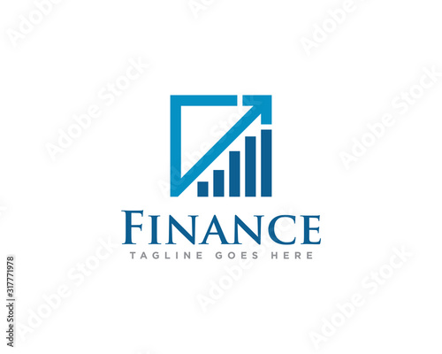 Finance and Accounting Logo Design Vector