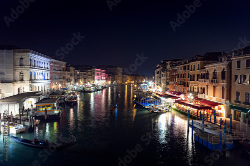 Night wiew of Gran Canal in Venice © Emanuele Carrella