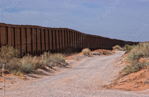Border Fence - New Mexico