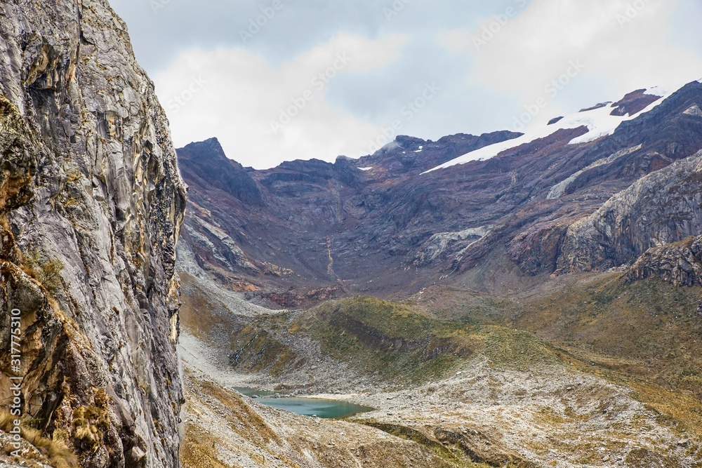 Beautiful, challenging trip to Laguna 69 in Andes mountain in Huascarán national park in Peru. Beautiful, challenging trip to Laguna 69 in Andes mountain in Huascarán national park in Peru.