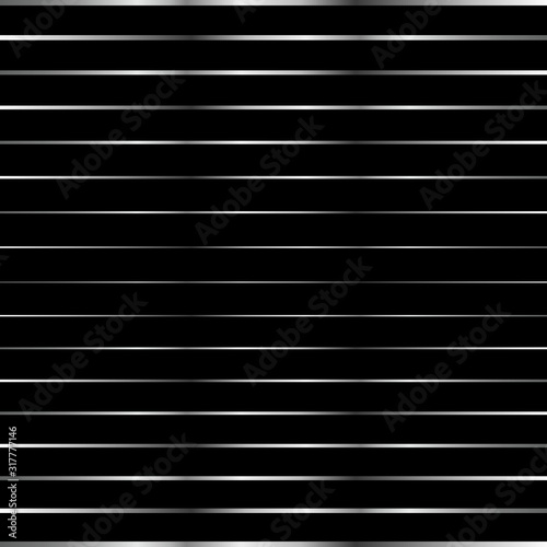 Abstract neon vector with stripes of grey colors on black background. Vector graphic illustration.