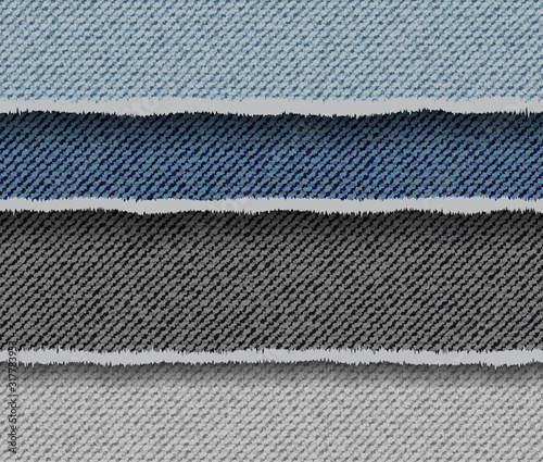 Abstract denim striped background