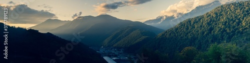 view of mountains